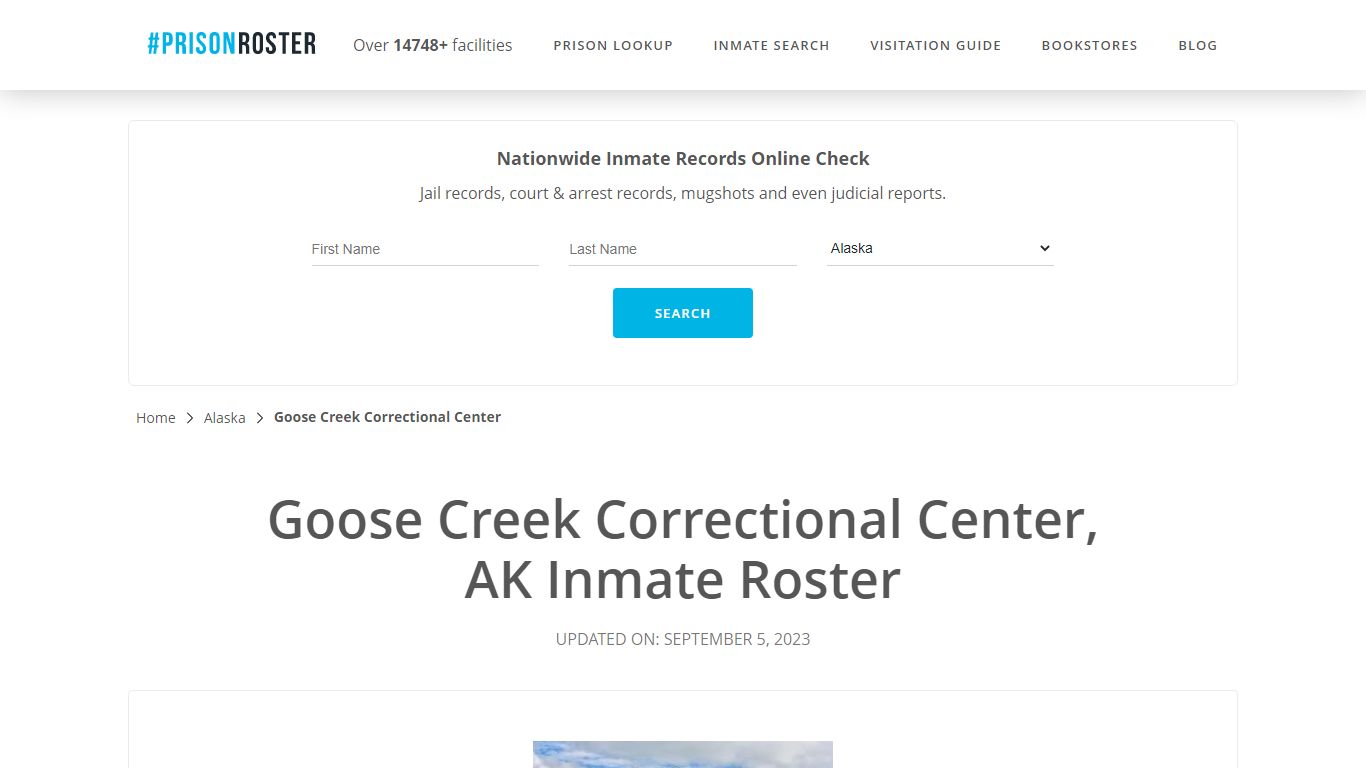 Goose Creek Correctional Center, AK Inmate Roster - Prisonroster